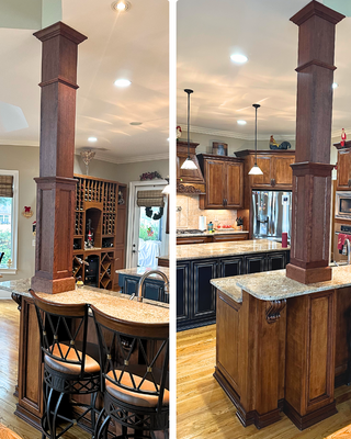 Interior Columns - Round Vs. Square