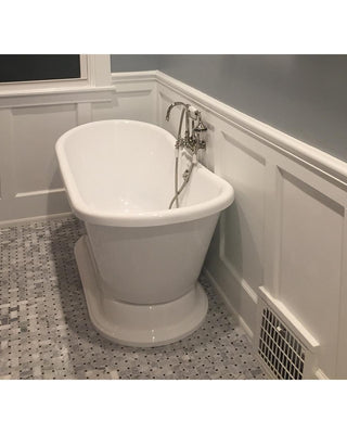 Tile and Wainscoting a Lovely Combination