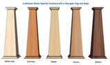 Craftsman Wood Tapered Columns with a Georgian Cap and Base.jpg