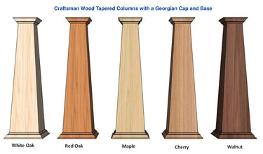 Craftsman Wood Tapered Columns with a Georgian Cap and Base.jpg