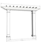 Entry arbor kit with square columns.jpg