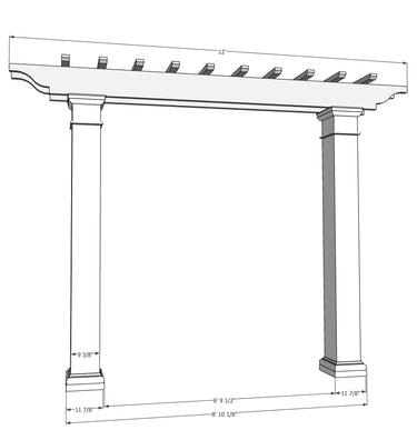 Entry arbor kit with square columns.jpg