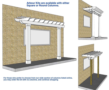 Napa Window Arbour Column Options.jpg