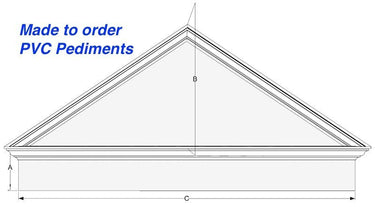 Door Pediments - PVC