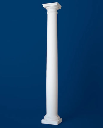 10"  Round, Tapered, FRP Column