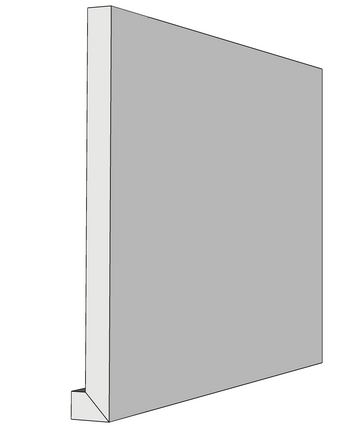 10" PVC Fascia Board