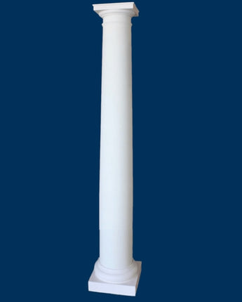 12"  Round, Tapered, FRP Column