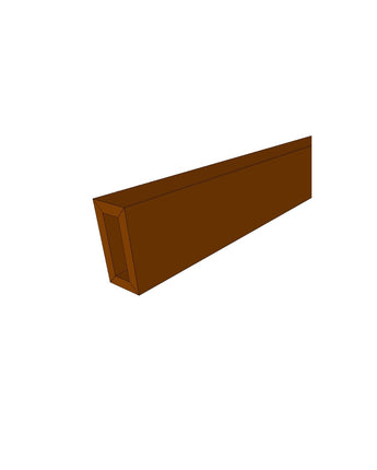MDF Wall Divider Slat - 2x4