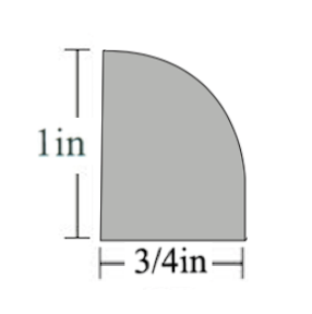 Flexible 1" Base Shoe