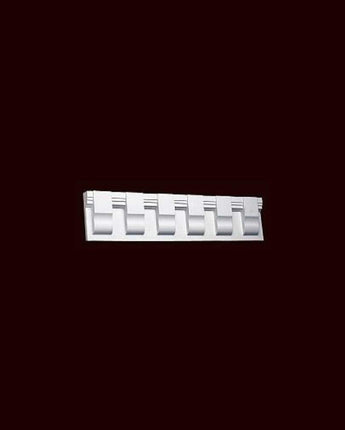 5 1/2" Polyurethane Classic Dentil Fascia Exterior Moulding 10ft