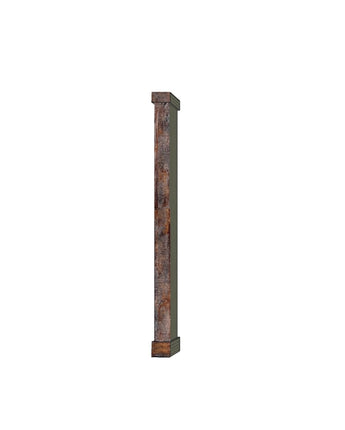 Faux Barn Wood Column Wrap 8"