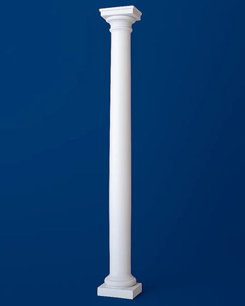 8"  Round, Tapered, FRP Column