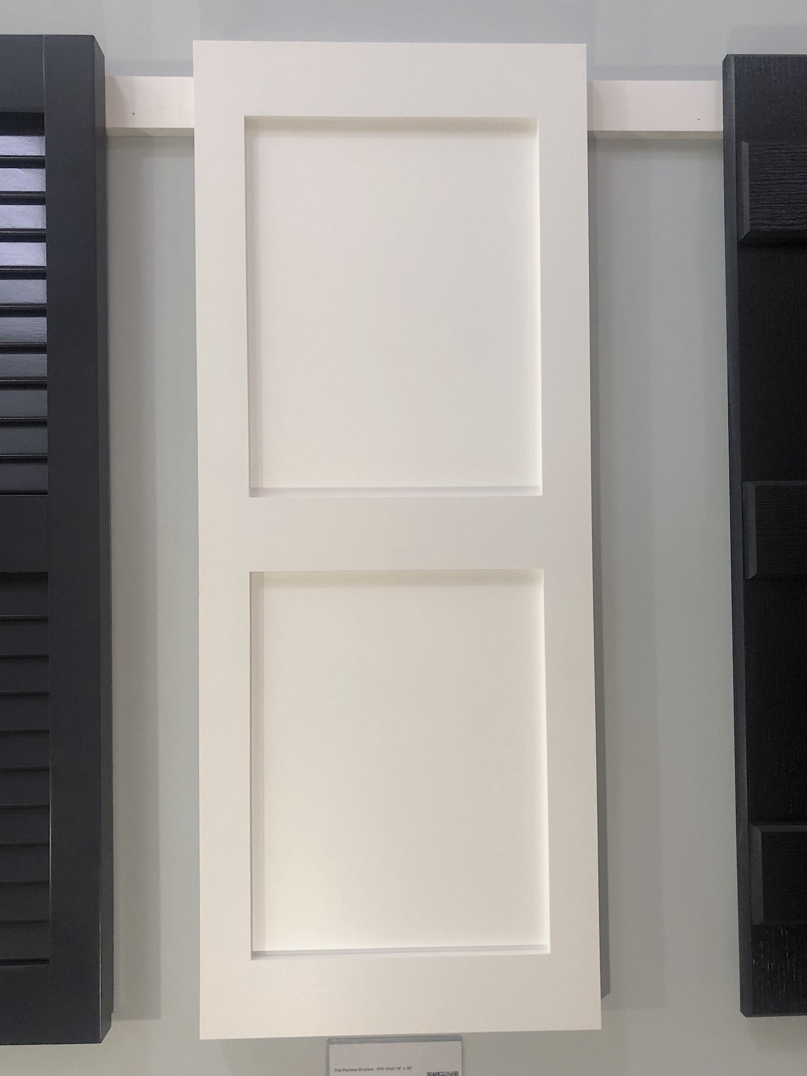 Single Shutter Multi Panel Two Equal Panels - Premier Flat Paneled Shutters - PVC (Pair) – Elite ...