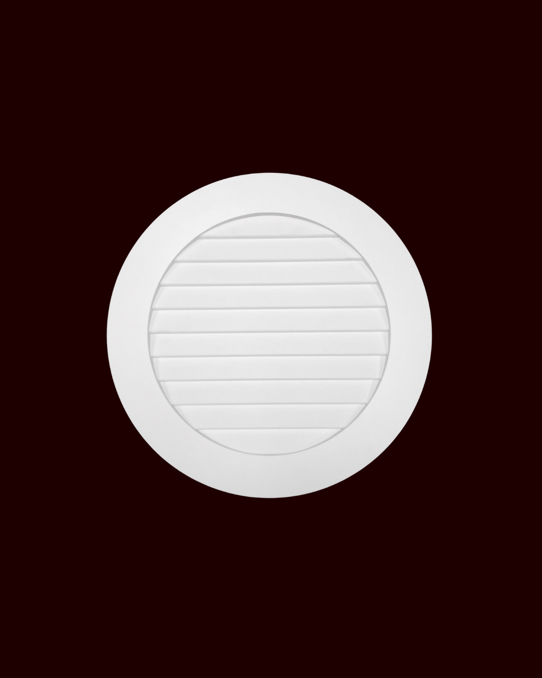 Full Round Craftsman PVC Louver – Elite Trimworks Corp.