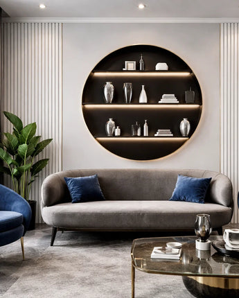 Wide Slat Wood Wall Strips