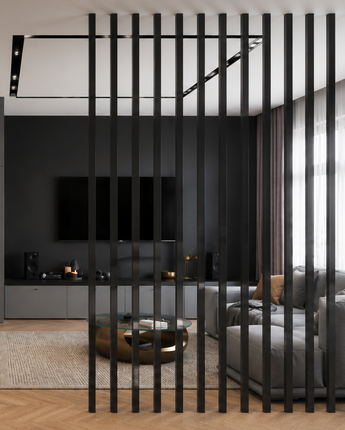 MDF Wall Divider Slat - 2x5