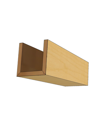 Maple Hardwood Ceiling Beam