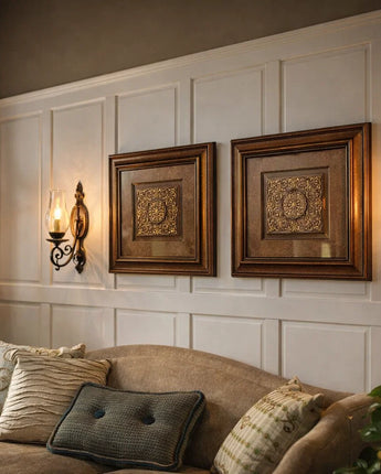 Raised Paneled Full Wall Kit 8ft in Paint Grade