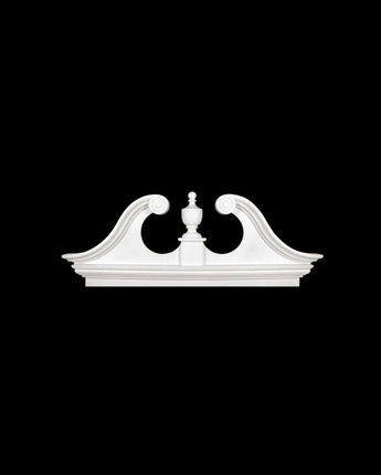 Rams Head Pediment with Mantle