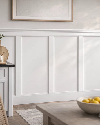 Recessed Wall Paneled Wainscot Rail Kit
