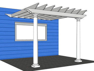 Spartan Wall-support Pergola Kit.jpg