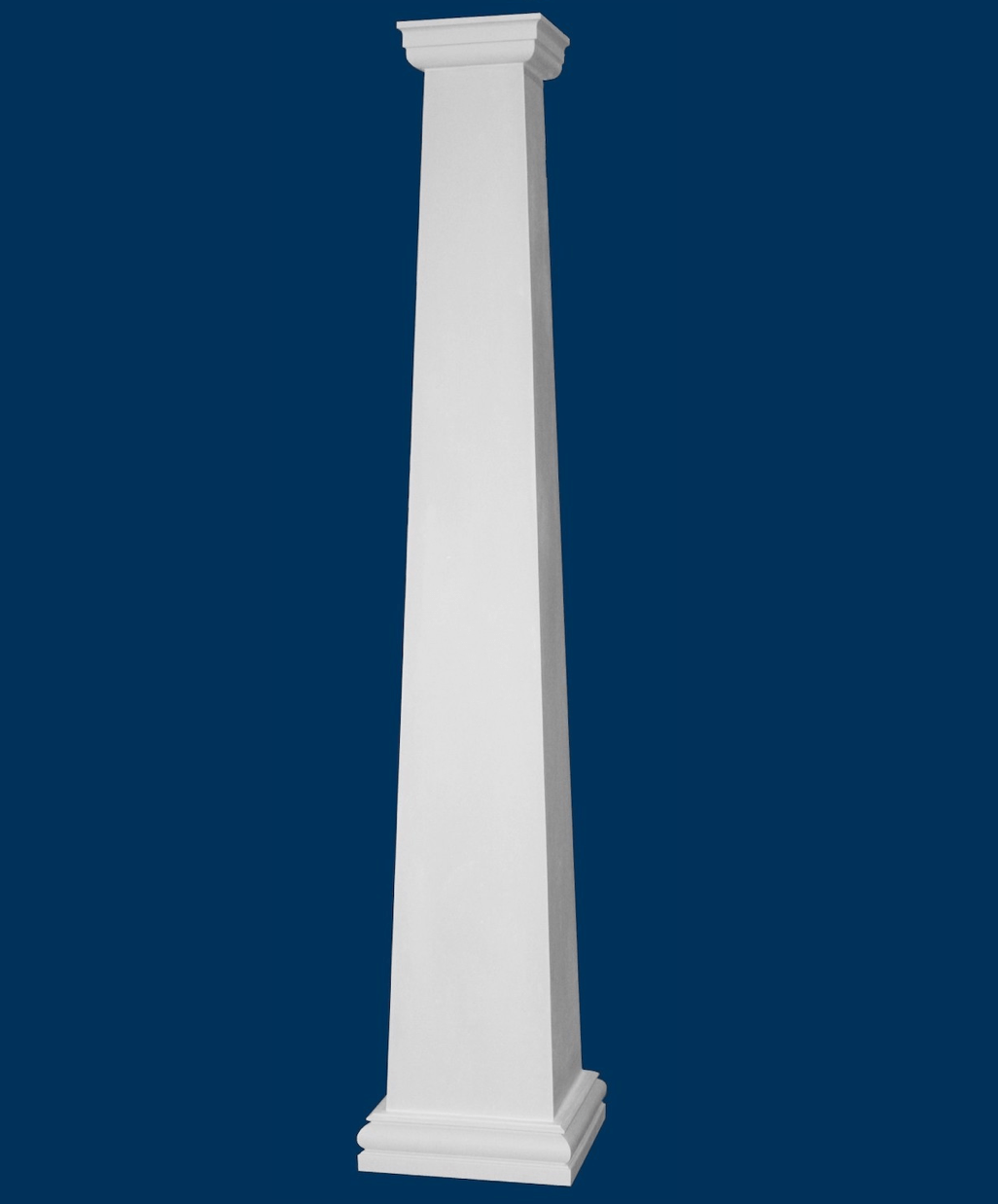 Ca Column 10-6-66 Square, Tapered, FRP Column – Elite Trimworks Corp.