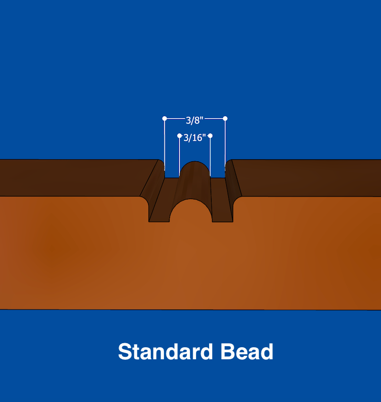 Button Bead Mdf Standard-Bead - MDF Sheet – Elite Trimworks Corp.