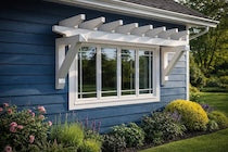 10" PVC Pergola Rafter - Axis Step Tail Cut