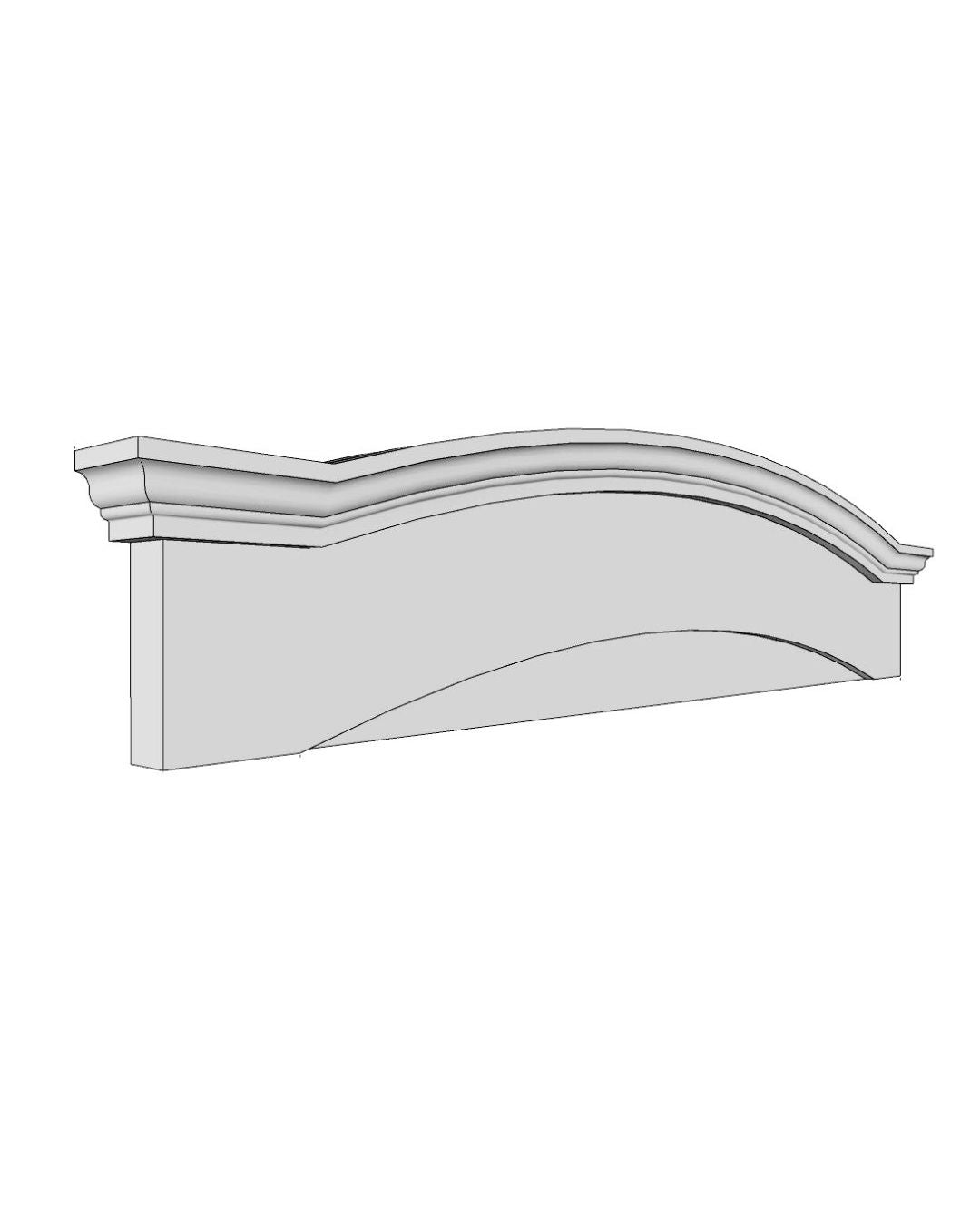 Arched PVC Window / Door Header – Elite Trimworks Corp.