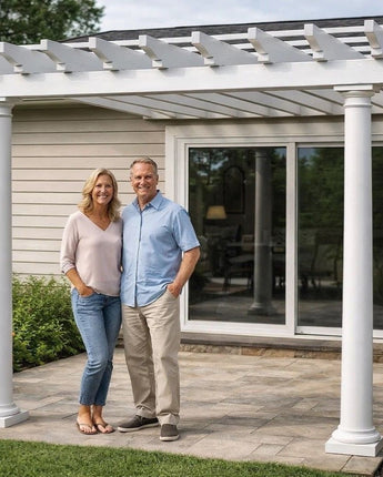 Axis Step Wall-Supported Pergola Kit