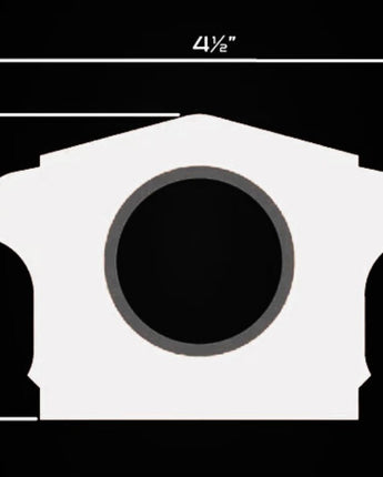 Balustrade Top Rail, 4 1/2", 12ft