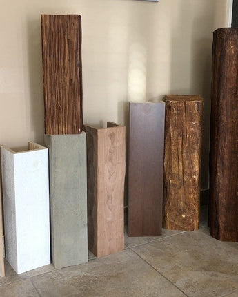 Faux Beam, Hardwood Ceiling Beam and Mantel Sample