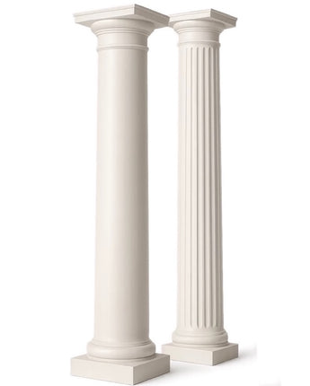 HB&G 22" - 30" Round, Tapered, Fiberglass Column
