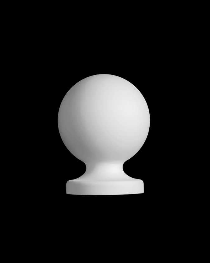 Polyurethane Finial Ball | Newel & Column Capitals – Elite Trimworks Corp.