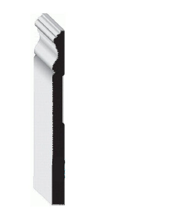 Flexible 7" Colonial Baseboard, 8ft