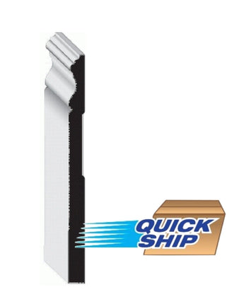 Flexible 7" Colonial Baseboard, 8ft