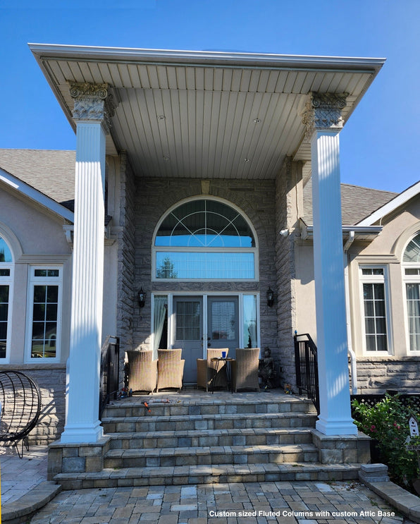 PVC Column Wraps - Column Covers - Post Covers – Elite Trimworks Corp.