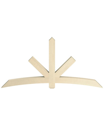 Gable Bracket Pediment - Sullivan Chamfered