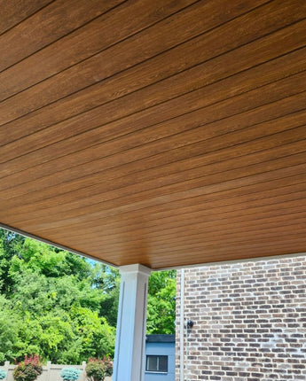 StainCraft T&G Soffit Board - Honey Oak