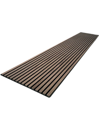 Natural Walnut Wood Slat Wall Panels