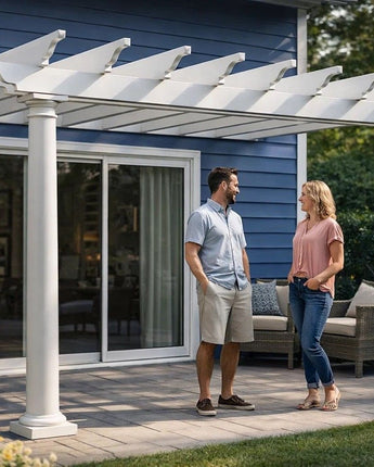 Spartan Wall-Supported Pergola Kit