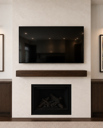 Mantel Beam - Rough Sawn