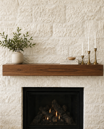 Mantel Beam - Unfinished Hardwood