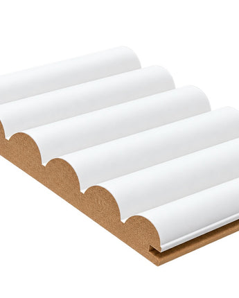 Large Reeded - MDF Moulding