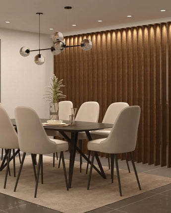Hardwood Slat Room Divider – 2" x 6"
