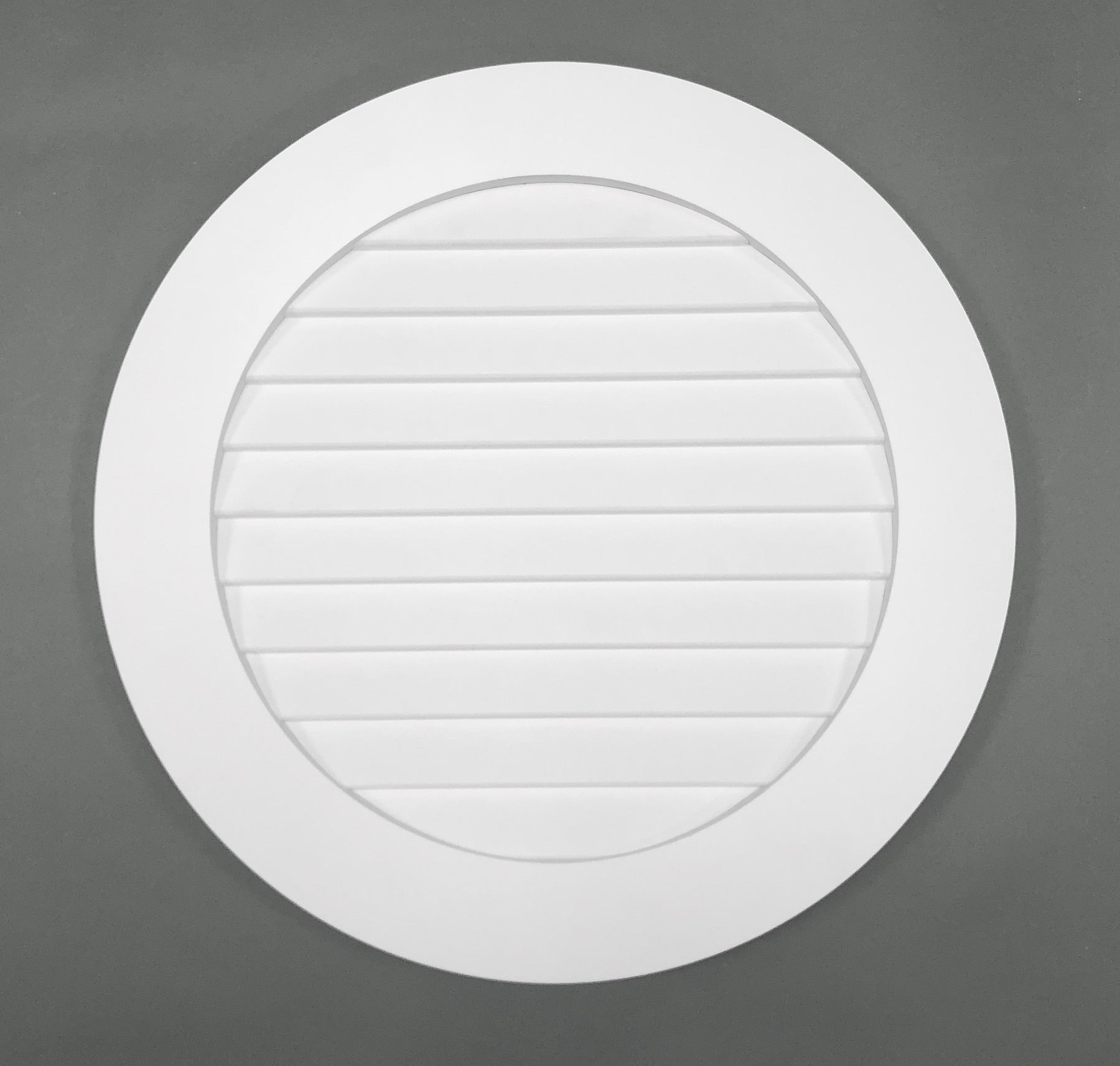 Full Round Craftsman PVC Louver – Elite Trimworks Corp.