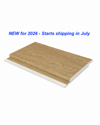 StainCraft T&G Soffit Board - Shoreline Oak