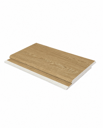 StainCraft T&G Soffit Board - Shoreline Oak