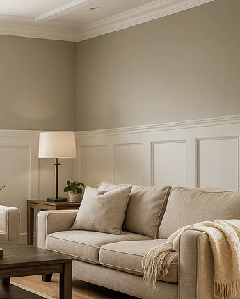 Recessed Wall Paneled Wainscot Rail Kit