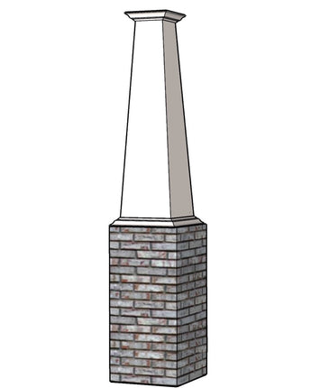 Tapered PVC Post Wrap